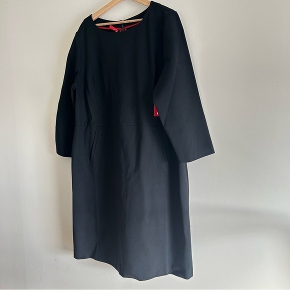 Spanx Perfect 3/4-Sleeve Mini Shift Dress Black NWT Size XXXL - Picture 3 of 8